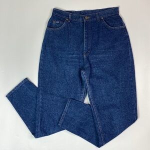 Vintage Lee Denim Tapered Leg Jeans Size 16 Medium USA